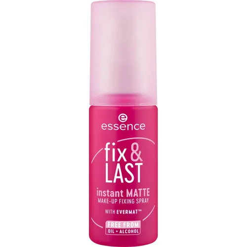 Vista 3 de essence Spray fijador de maquillaje de larga duración Fix & Last 18H Fijación durante todo el día y a prueba de manchas Vegano y libre