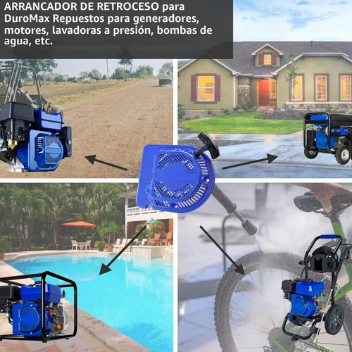 Vista 4 de WOTIAN Conjunto de arranque de tracción compatible con motor DuroMax 210cc 208cc 212cc 224cc