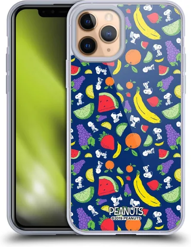 Vista 64 de Head Case Designs Funda de gel suave con licencia oficial de Peanuts Charlie y Snoopy Naturally Sweet compatible con Apple iPhone 7 Plus/iPhone 8