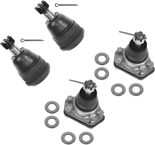 Vista 28 de TRQ Juego de juntas esféricas delanteras superior e inferior para lado del conductor y del pasajero Compatible con Acura TL 2009-2014 Acura TSX