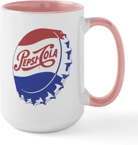 Vista 35 de CafePress Pepsi - Taza de café de cerámica (15.0 fl oz)