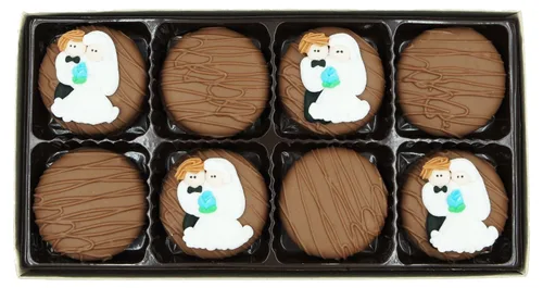 Vista 161 de Galletas Oreo bañadas en chocolate oscuro y con leche, de Philadelphia Candies