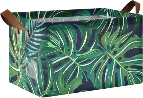 Vista 30 de senya Cesta de almacenamiento 1 unids grande plegable bolsa de ropa rectangular plegable tela cesta de lavandería plegable cubo de lavado plegable