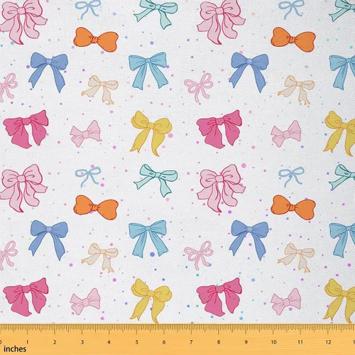 Vista 36 de Tela con Patrón de Ajolote Rosa por Yarda Estilo de Dibujos Animados Encantadora Tela de Vida Silvestre para Niños Adolescentes Flores Hojas Lindo