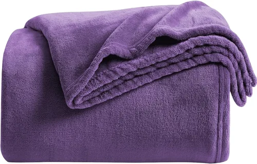 Vista 10 de KMUSET Manta de Tiro Súper Suave Premium de Franela de Forro Polar Sedosa Tamaño de Tiro Beige Microfibra Manta Ligera para Uso en Todas