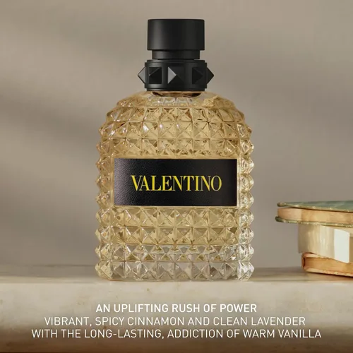 Vista 4 de Valentino Uomo Born In Roma Yellow Dream para hombres - 3.4 oz EDT Spray