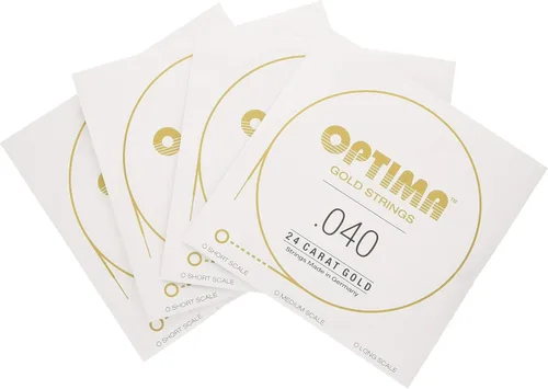 Vista 3 de Optima 2199 LS Bass GOLD Cuerdas, Escala Larga, Ligero