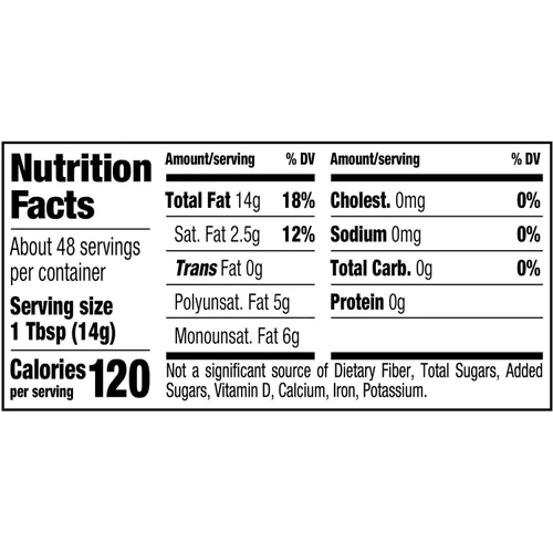 Vista 2 de PLANTERS Aceite de maní para cocinar: aceite de maní ideal para freír y cocinar profundamente, 24 onzas
