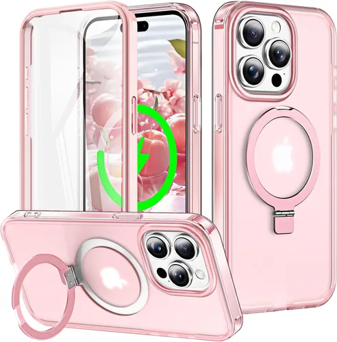 Vista 126 de Funda para iPhone 16 con protector de pantalla-Lotus A25
