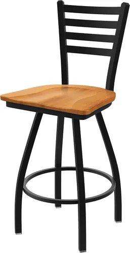 Vista 13 de XL 410 Jackie - Taburete giratorio de 25 pulgadas con acabado antiarrugas negro y asiento de vinilo negro