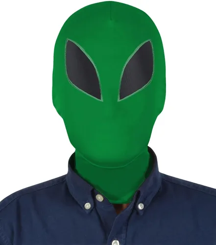 Vista 13 de Aniler Máscara unisex de elastano de cobertura completa para Halloween, máscara de cara completa para disfraz de cosplay