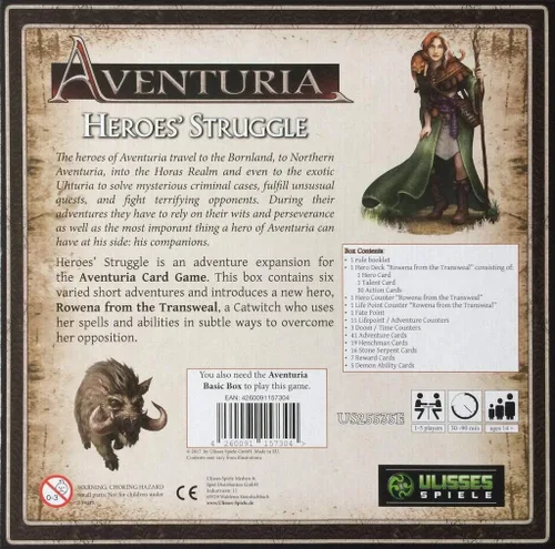Vista 2 de El ojo oscuro Aventuria - Lucha de los héroes