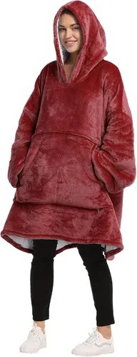 Vista 14 de Catalonia Sudadera con capucha de gran tamaño, sudadera con capucha de sherpa, regalo para ella