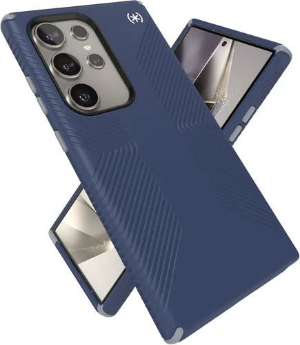 Vista 32 de Speck Funda para Samsung Galaxy S25 Plus, protección contra caídas de 13 pies, agarre antideslizante, funda para Samsung S25 Plus, bisel elevado