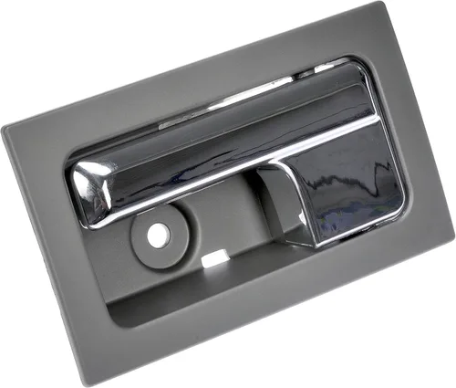 Vista 2 de Dorman 90826 - Manija de puerta interior compatible con modelos Ford / Lincoln seleccionados, manija cromada; carcasa gris