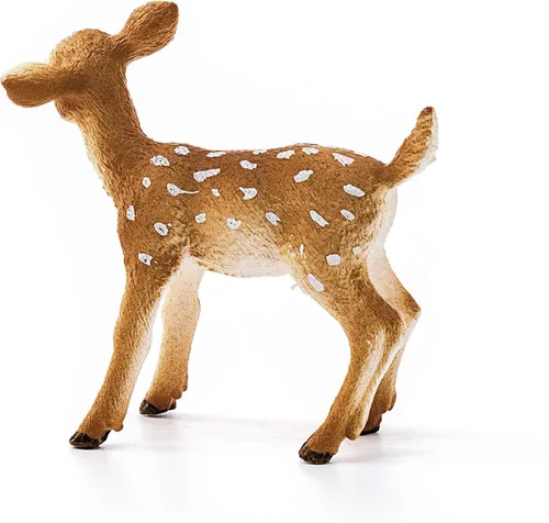 Vista 9 de Schleich Wild Life - Figura realista de ciervo de cola blanca auténtica y altamente detallada - Juguete de animal salvaje duradero para educación