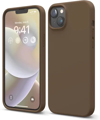 Vista 22 de elago Funda compatible con iPhone 14 Plus, de silicona líquida, funda protectora de cuerpo completo, a prueba de golpes, diseño delgado, forro