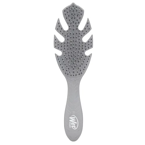 Vista 13 de Wet Brush Go Green Cepillo desenredante para cabello, verde, cerdas IntelliFlex ultrasuaves, sueltan enredos y aflojan suavemente nudos mientras
