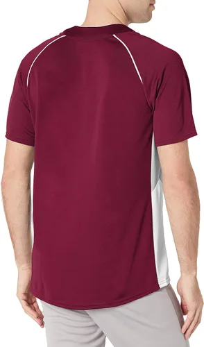 Vista 3 de WILSON Sporting Goods - Camiseta de malla con doble barra y 2 botones