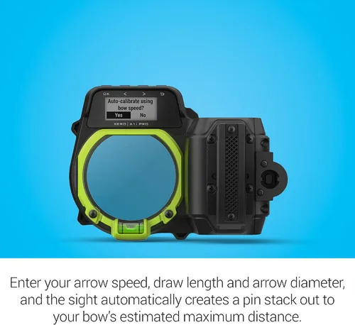 Vista 4 de Garmin Xero A1i PRO - Mira digital de rango automático para zurdos con microajustes para elevación, viento y más