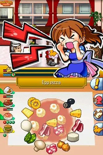 Vista 4 de Fast Food Panic - Nintendo DS