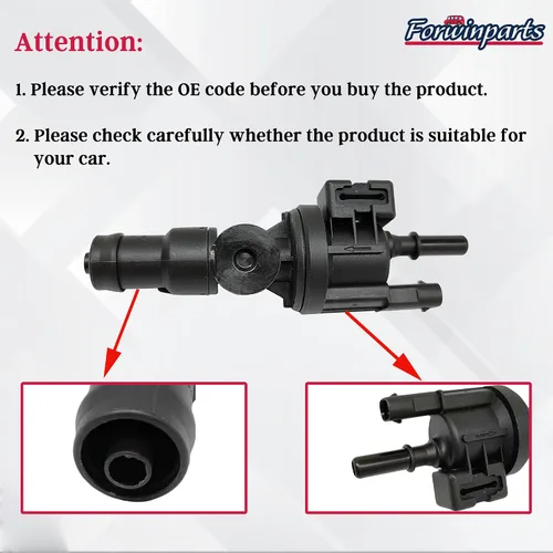 Vista 4 de Válvula de ventilación del depósito de combustible para Mini Cooper Countryman Clubman F54 F55 F56 F57 F60 BMW X1 228i xDrive 2014-2022 13907621174