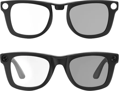 Vista 10 de HiBloks Transition/Gradient Polarized Clip-On Lens for RayBan Meta Wayfarer UV Protection Clip-On Lenses Matte/Shiny Accessories for Ray-Ban Meta