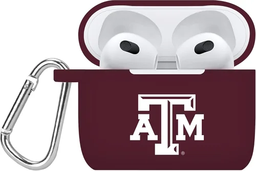 Vista 6 de AFFINITY BANDS Alabama Crimson Tide - Funda de silicona compatible con Apple AirPods Gen 3 (carmesí)