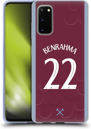 Vista 23 de Head Case Designs Officially Licensed West Ham United FC James Ward-Prowse 2023/24 Players Home Kit Gel Case [Military Grade Protection] Compatible