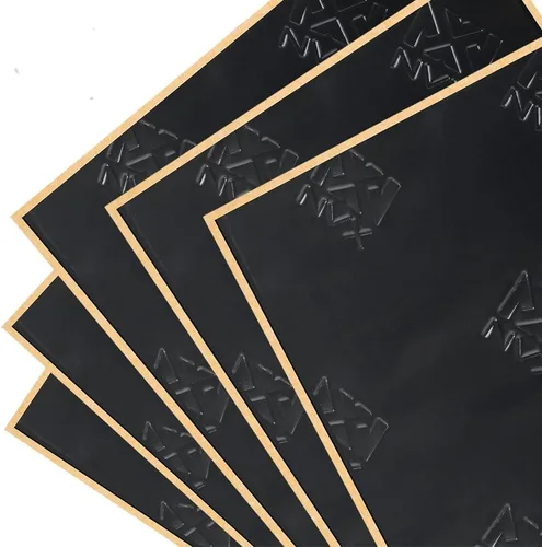 Vista 7 de NVX Stealth Black SDBSK2 - Alfombrilla amortiguadora de sonido para automóvil, 90 mil de grosor, 1.38 pies cuadrados, amortiguador de sonido