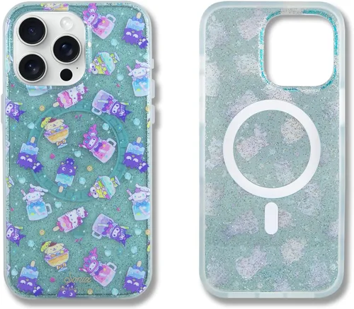 Vista 132 de Sonix x Barbie Funda para iPhone 15 Pro Compatible con MagSafe Probada para caídas de 10 pies Golden Hour