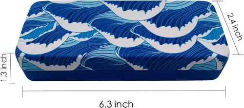 Vista 4 de Folaxshoo - Funda protectora rígida para gafas unisex