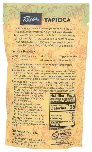 Vista 2 de Reese Pudín pequeño de tapioca perla (8 oz)