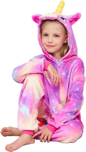 Vista 7 de Disfraz de unicornio para niñas, disfraz de Halloween, Navidad