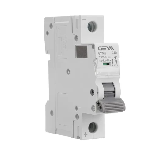 Vista 8 de GEYA Mini disyuntor CC, carril DIN 6KA DC MCB (1P 16A 250VDC)