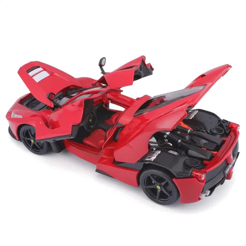 Vista 3 de Bburago Vehículo fundido a presión LaFerrari Race and Play a escala 1:18 (los colores pueden variar)