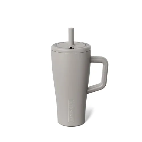 Vista 20 de BrüMate Era Vaso Térmico de 20 oz con Asa y Pajilla Vaso Térmico Aislante 100% A Prueba de Fugas con Tapa y Pajilla Hecho de Acero Inoxidable