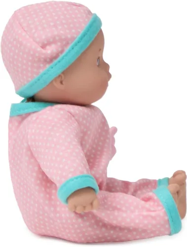 Vista 5 de Madame Alexander Muñeca de bebé Take Along Cuties de 8 pulgadas, lavanda