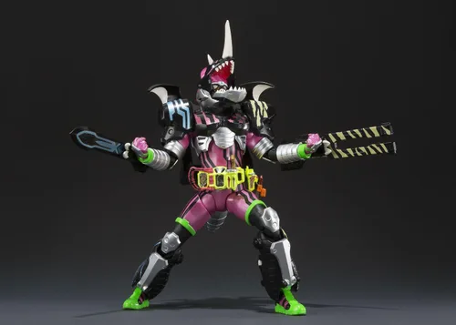 Vista 2 de Bandai Tamashii Nations S.H. Figuarts Kamen Rider Ex-Aid Hunter Acción Gamer Nivel 5 "Kamen Rider Ex-Aid" Figura de acción