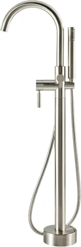 Vista 17 de Ove Decors Athena - Grifo de bañera independiente con 1 mango, cromado, con ducha de mano