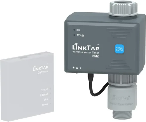 Vista 12 de LinkTap Temporizador de agua inalámbrico G1S (requiere pasarela), temporizador inteligente de grifo de manguera de riego, mayor rango que