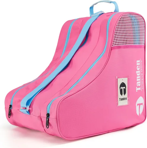 Vista 10 de Tanden Bolsa de patinaje sobre hielo para niños y adultos, bolsa de patinaje sobre hielo para llevar patines de hielo en línea