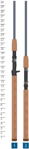 Vista 5 de St. Croix Rods Triumph Salmon & Steelhead - Caña giratoria (2 piezas), TRSS