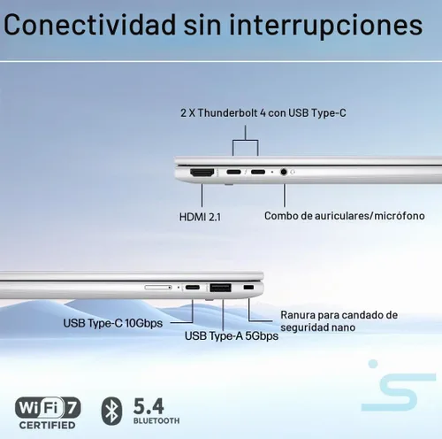 Vista 7 de HP Elite x360 1040 G11, portátil 2 en 1 de 14", Ultra 7 155H, 32GB DDR5