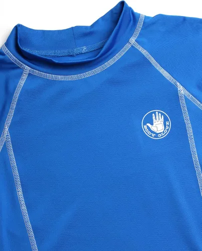 Vista 3 de Body Glove Camiseta de natación para niños, protección solar UPF 50+, secado rápido, manga larga, protección contra erupciones para niños, jóvenes