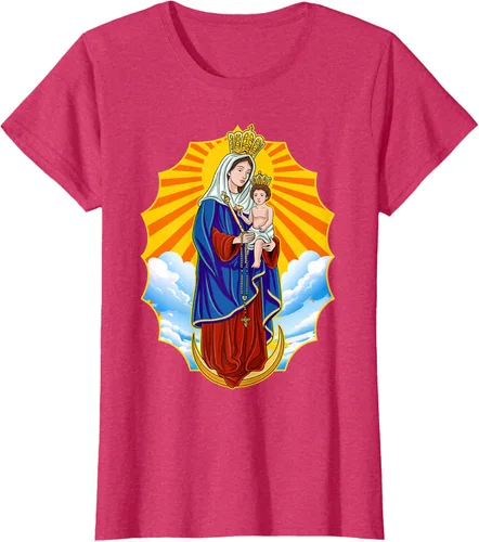 Vista 10 de Chinita Chiquinquira Venezuela Maracaibo Virgen Chiquinquira Chinita Zulia Camiseta negra