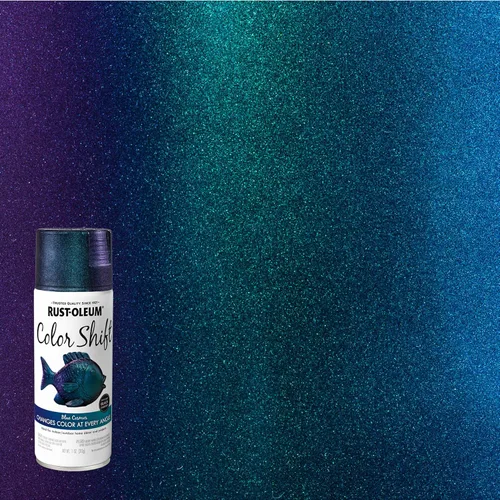 Vista 2 de Rust-Oleum Color Shift Blue Cosmos Pintura en aerosol Azul (Blue Cosmos)
