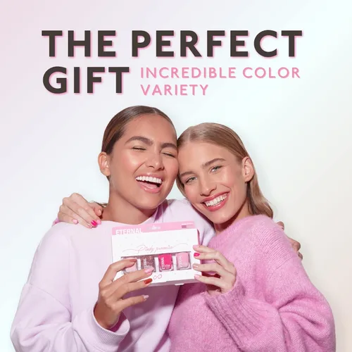 Vista 5 de Juegos de Esmalte de Uñas en Pastel Eternal para Mujeres (CANDY PASTELS) - Juego de Esmalte de Uñas en Pastel para Niñas - Juego de Esmalte de Uñas