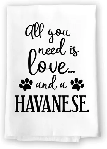 Vista 8 de Honey Dew Gifts Toallas divertidas, All You Need is Love and a English Springer Spaniel Toalla de cocina, toalla multiusos para amantes