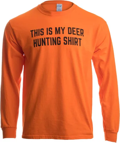 Vista 4 de Camiseta de caza This is My Deer Camiseta divertida de Hunter Blaze naranja